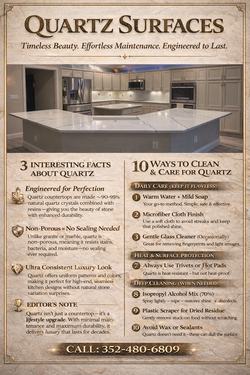 Quartz Surfaces - Comments & Feedback